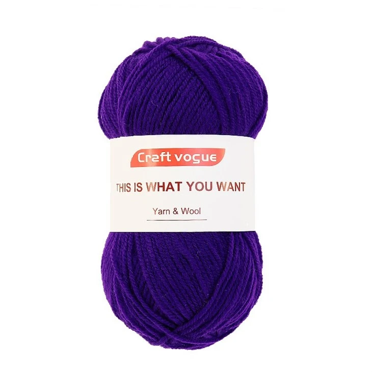 acrylic aran wool